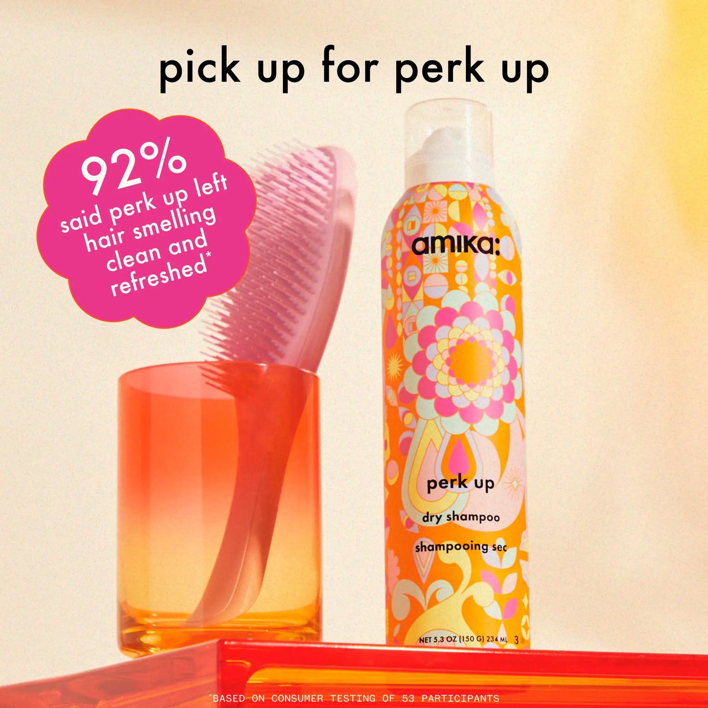 Amika perk up talc-free dry shampoo