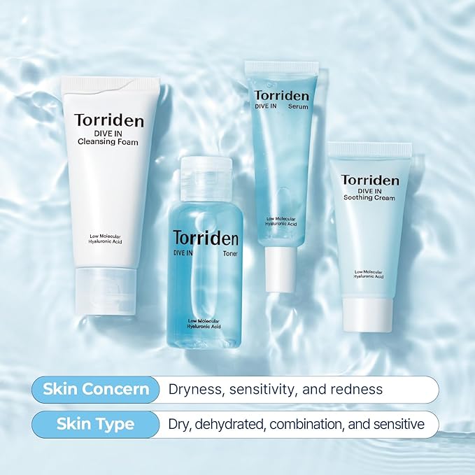 Torriden DIVE-IN Skincare Trial Kit