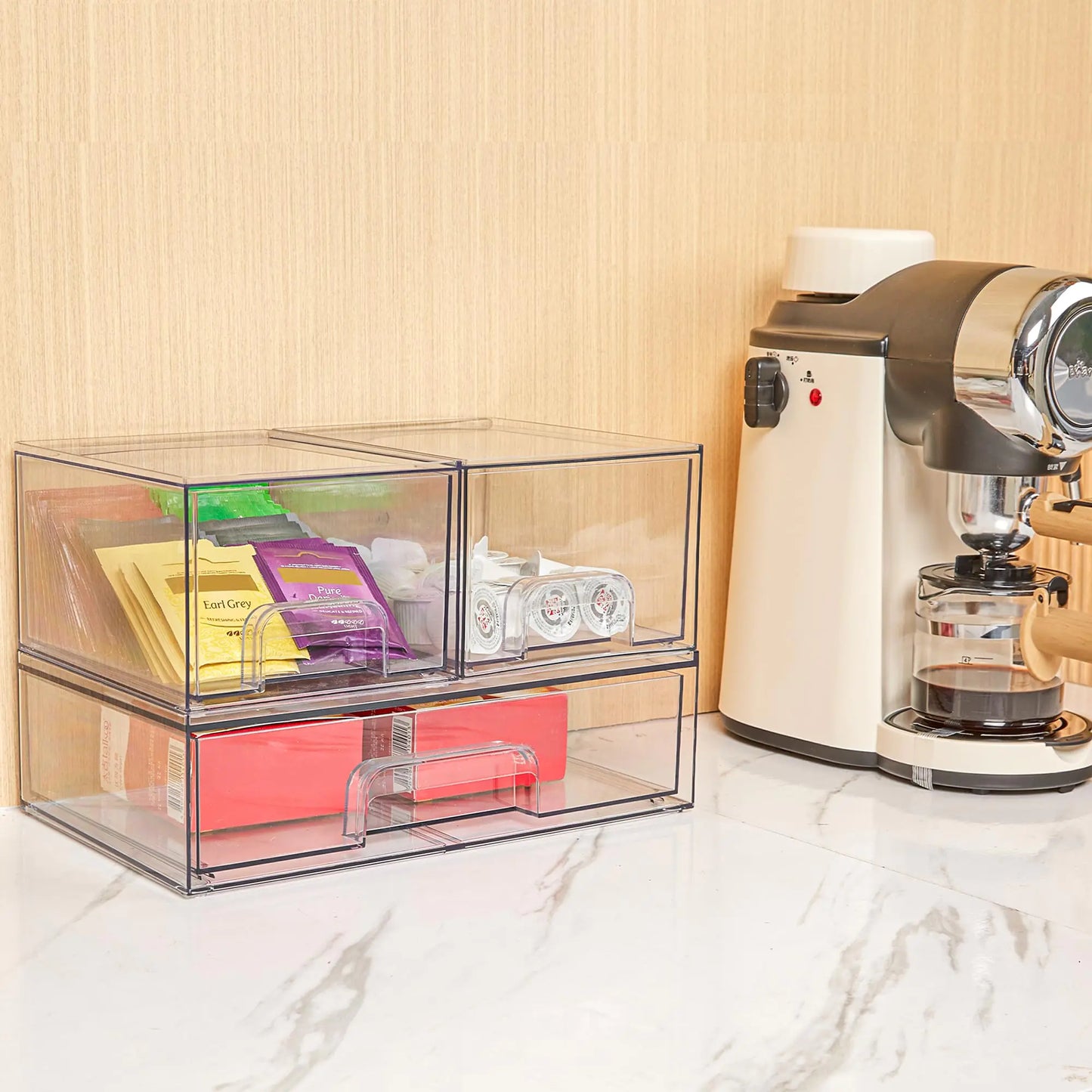 Tall & Transparent Acrylic Makeup Organizer