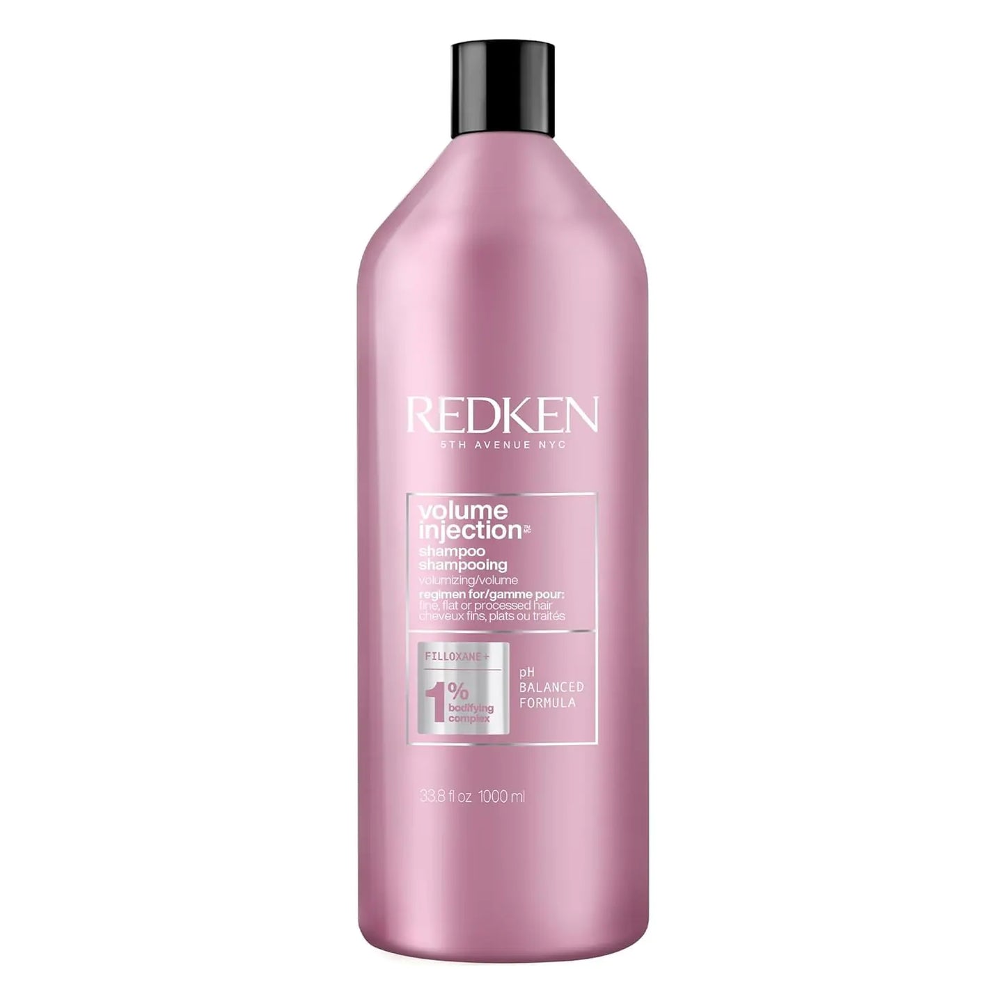 Redken Volume Injection Shampoo | Lightweight Volume Shampoo For Fine Hair | Paraben Free