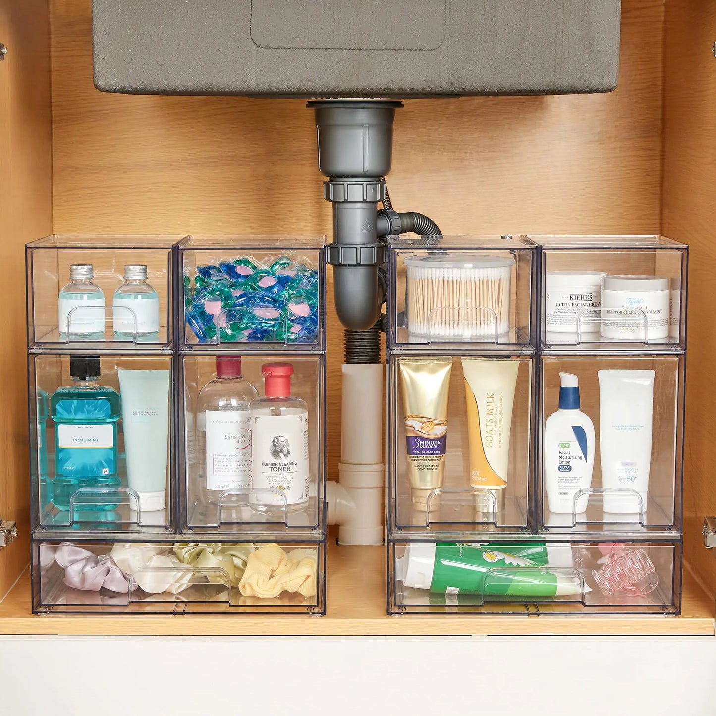 Tall & Transparent Acrylic Makeup Organizer