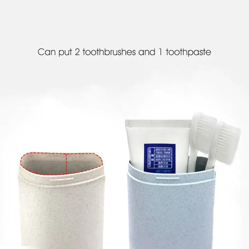 Travel Toothpaste And Toothbrush Holder