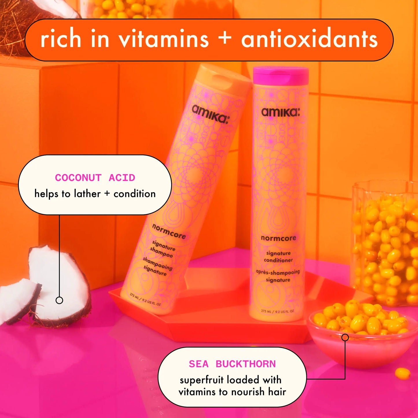 Amika normcore signature shampoo