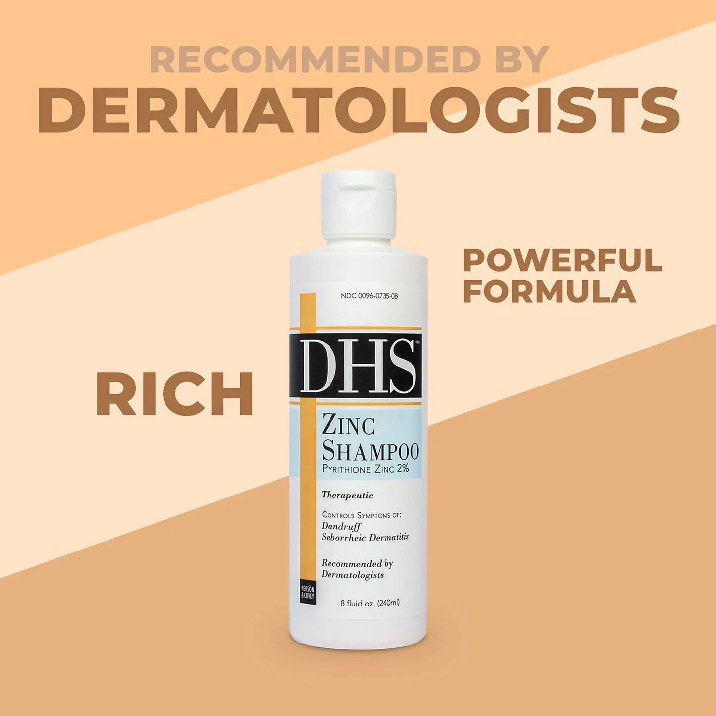 DHS Zinc Shampoo 8 oz
