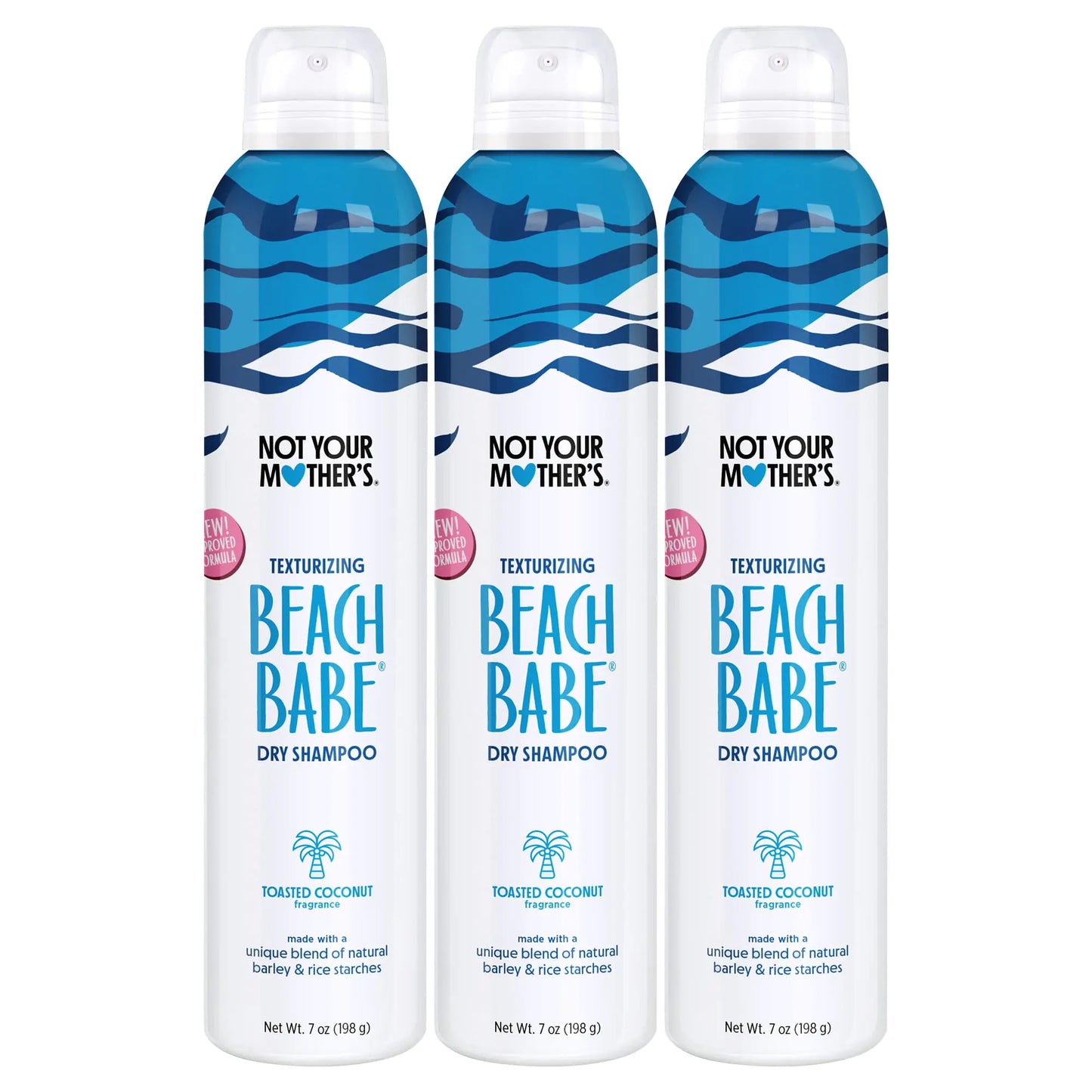 Not Your Mother's Babe Dry Shampoo (3-Pack) - Instantly Absorbs Oil