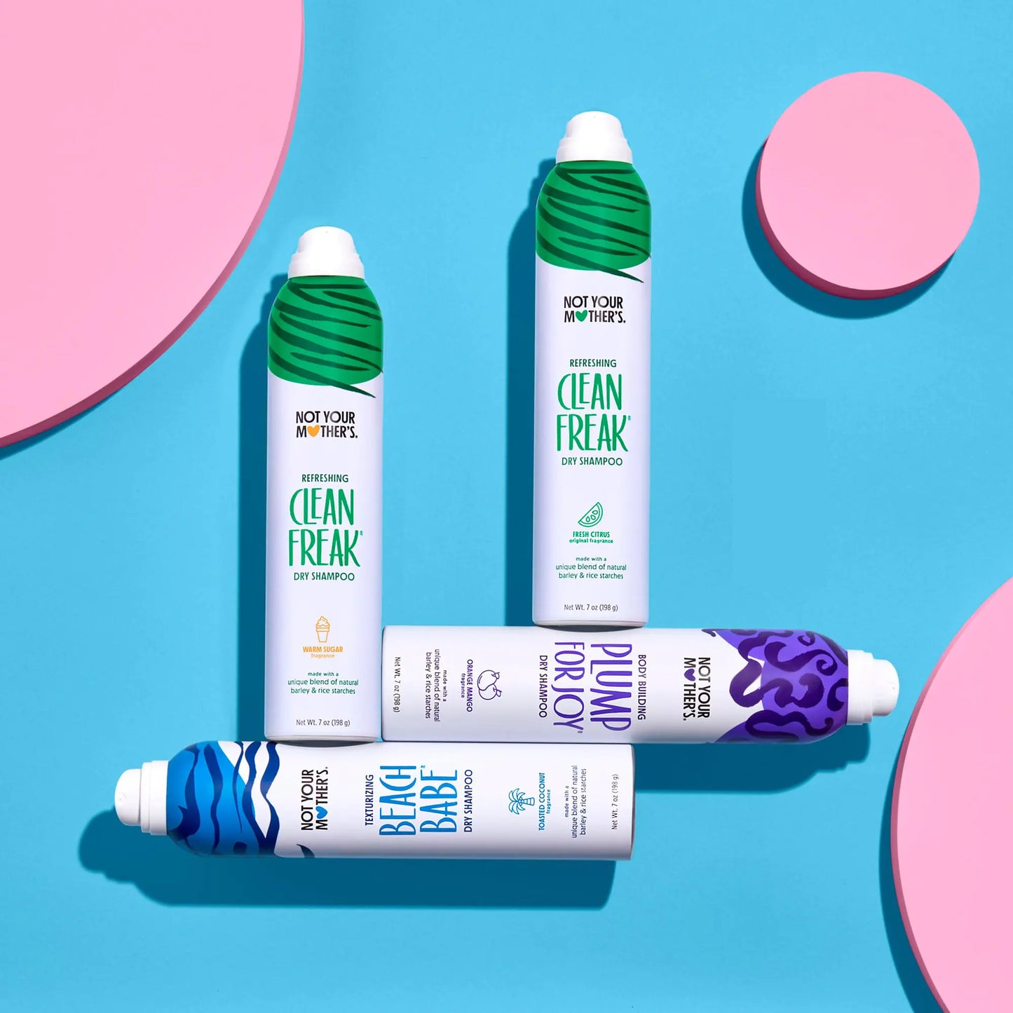 Not Your Mother's Babe Dry Shampoo (3-Pack) - Instantly Absorbs Oil