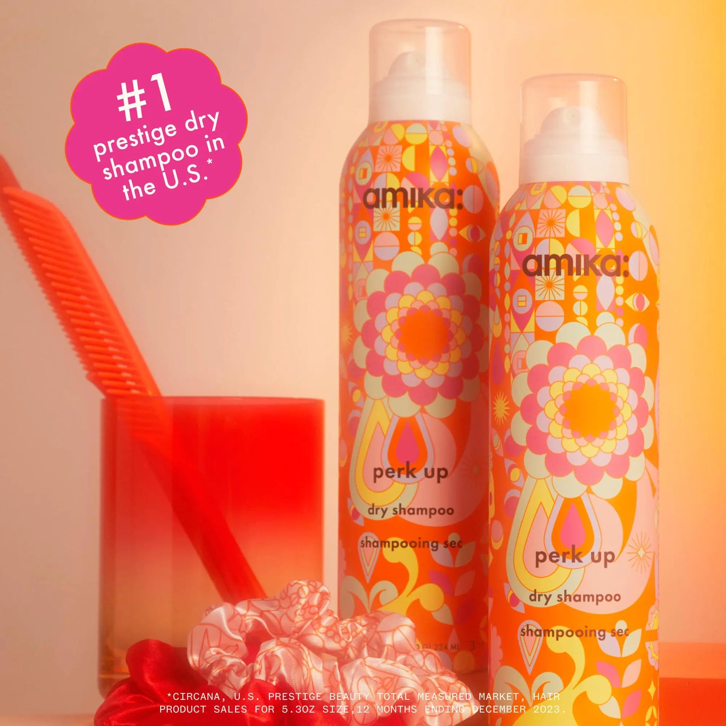 Amika perk up talc-free dry shampoo