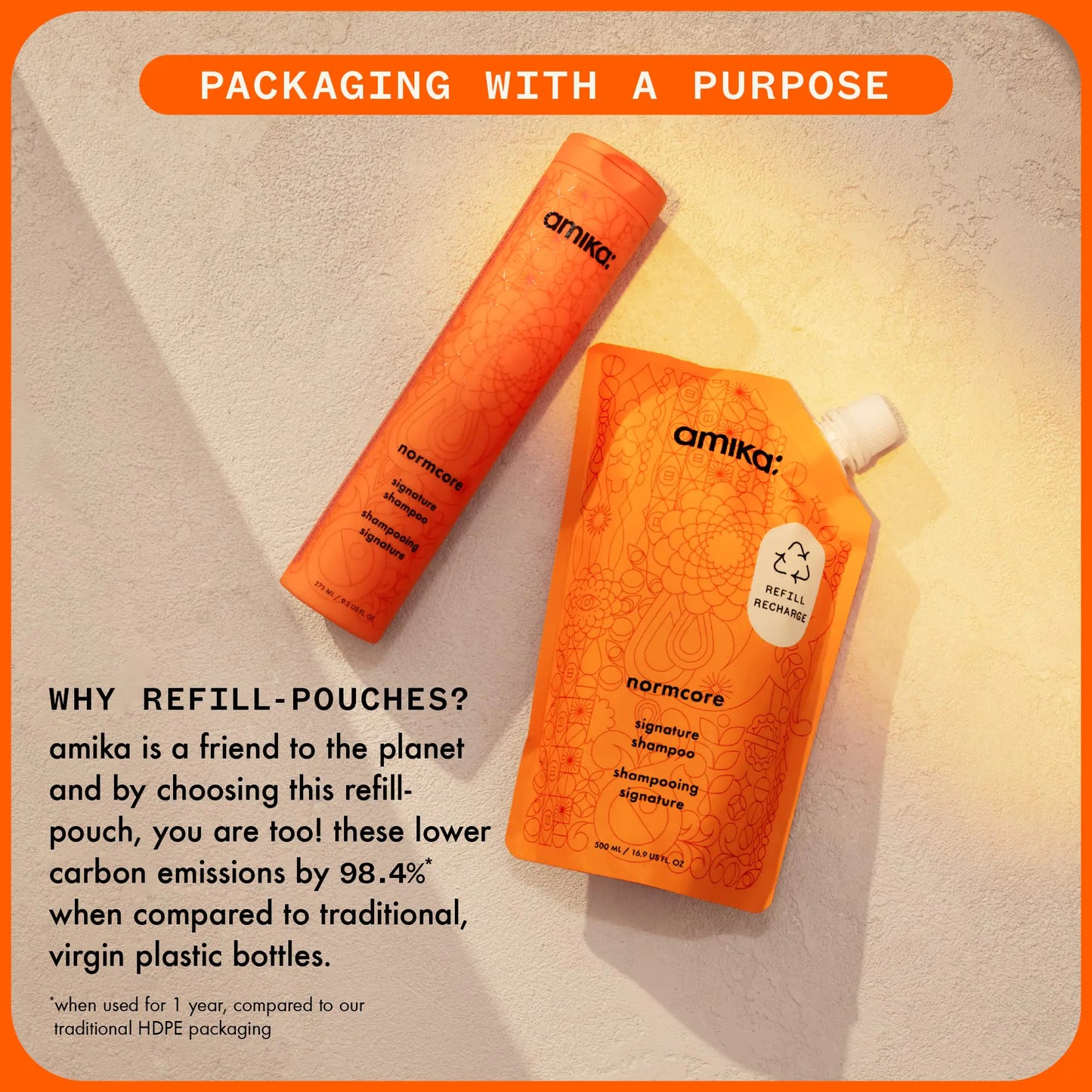 Amika normcore signature shampoo