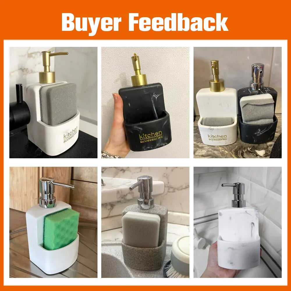 Sink Countertop Liquid Soap Dispenser