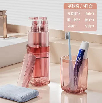 Transperant Toothbrush Holder