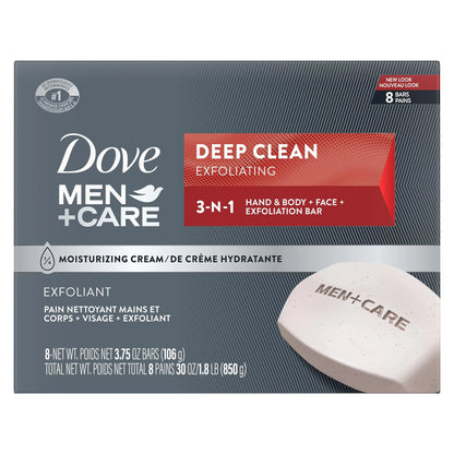 Dove Men+Care Body Soap and Face Bar