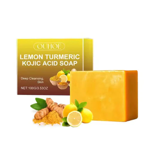 Lemon Turmeric Kojic Acid Soap Bar