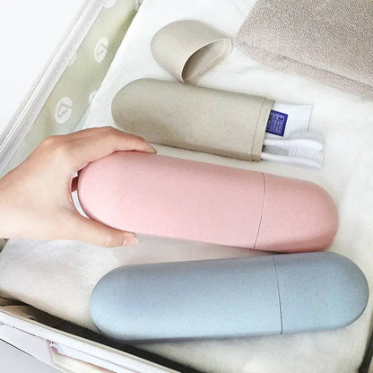 Travel Toothpaste And Toothbrush Holder