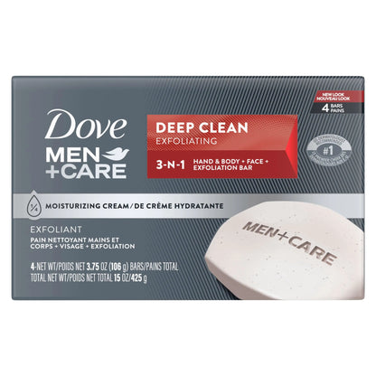 Dove Men+Care Body Soap and Face Bar