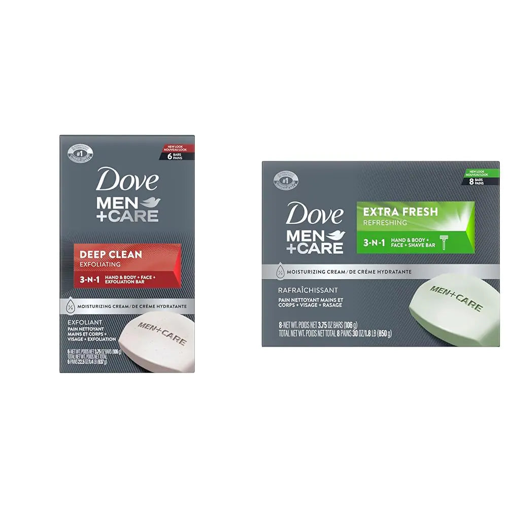 Dove Men+Care Body Soap and Face Bar