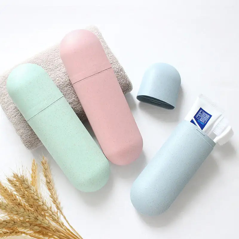 Travel Toothpaste And Toothbrush Holder