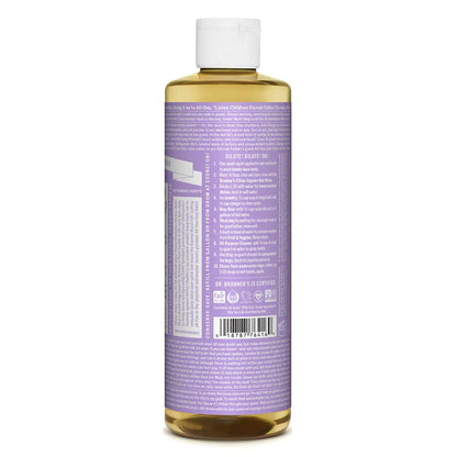 Dr. Bronner's - Pure-Castile Liquid Soap, Concentrated, Vegan, Non-GMO Lavender